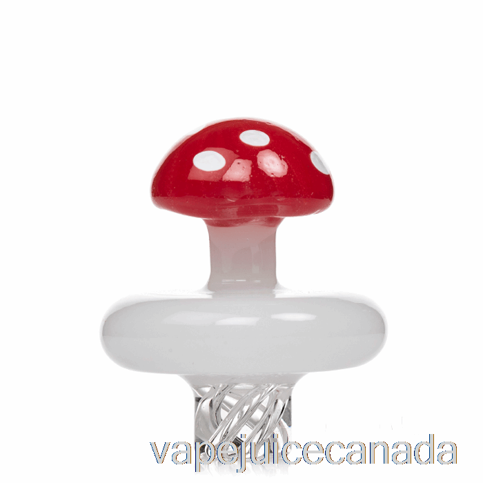 Vape Disposable Canada MJ Arsenal MUSHROOM SPINNER Carb Cap Red White